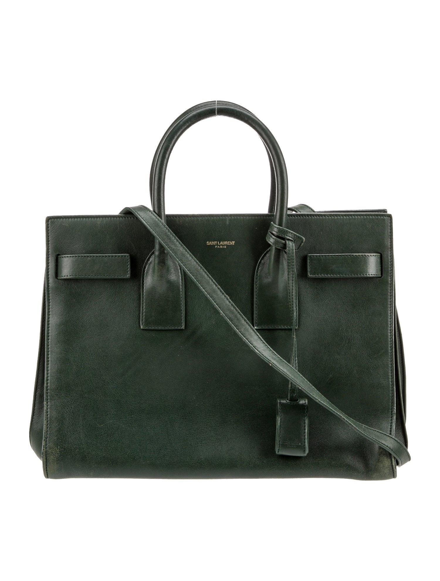 Saint Laurent Leather Sac De Jour Small