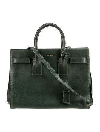 Saint Laurent Leather Sac De Jour Small