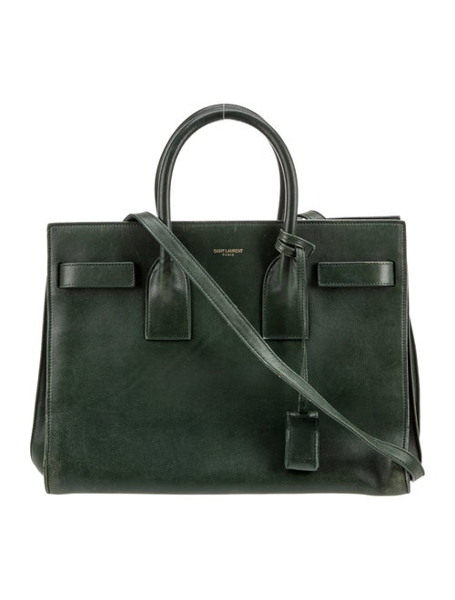 Saint Laurent Leather Sac De Jour Small