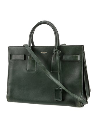 Saint Laurent Leather Sac De Jour Small