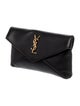 Saint Laurent Leather Clutch Small 2023