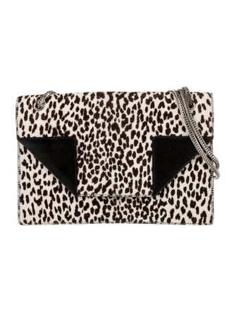 Saint Laurent Ponyhair Shoulder Bag