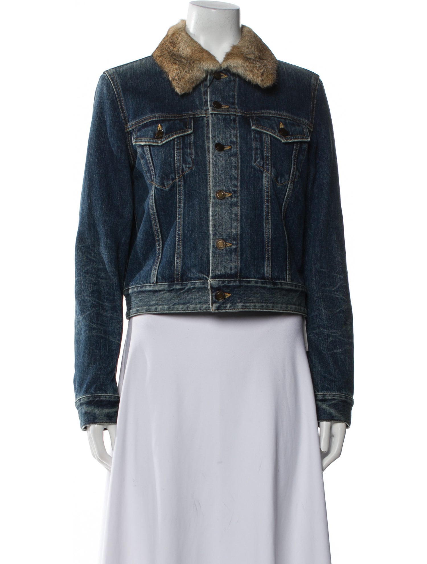 Saint Laurent Fur Jacket