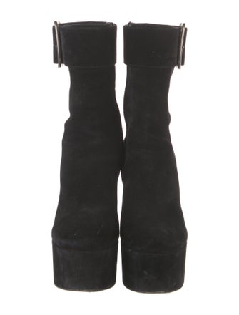 Saint Laurent Suede Boots
