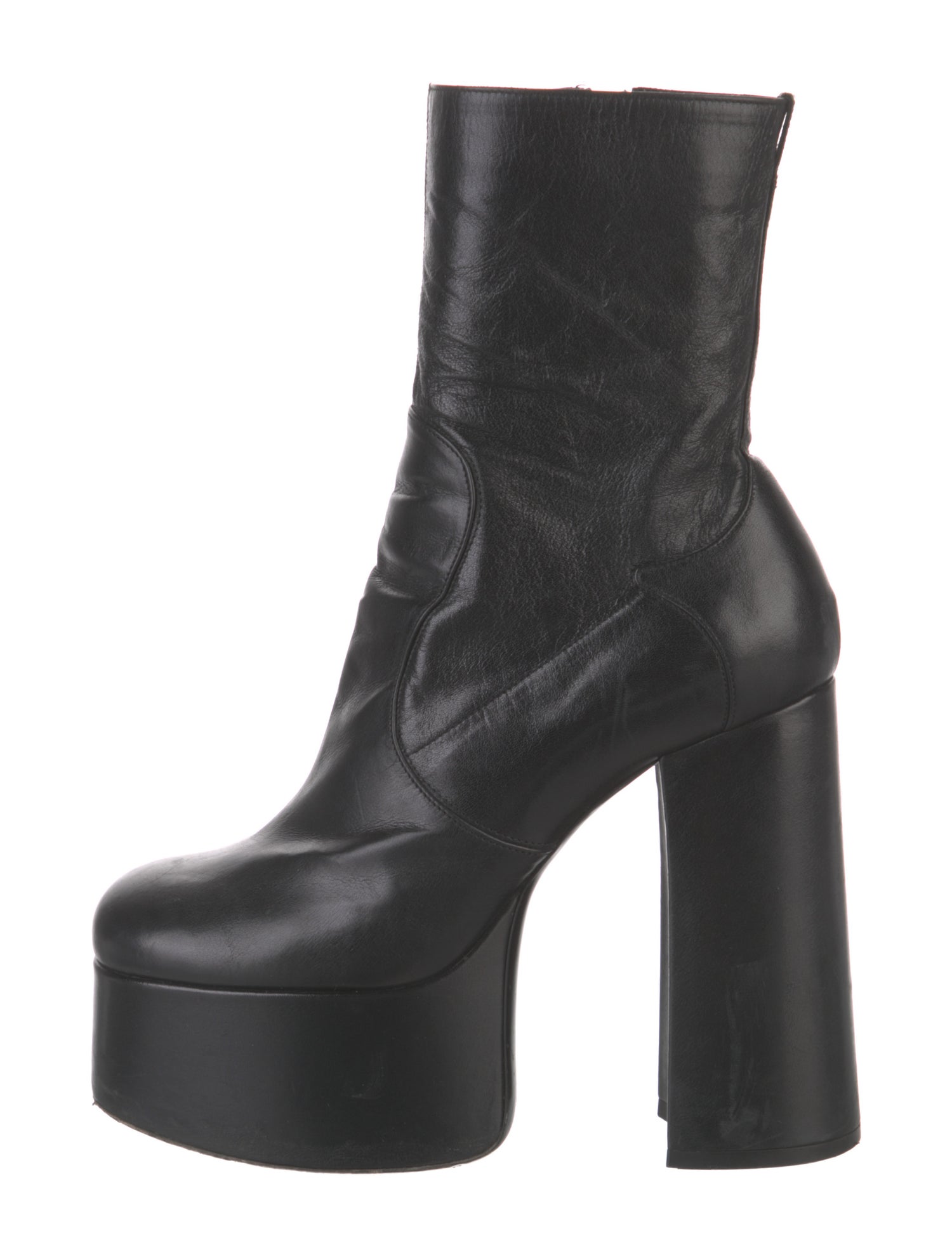 Saint Laurent Leather Boots