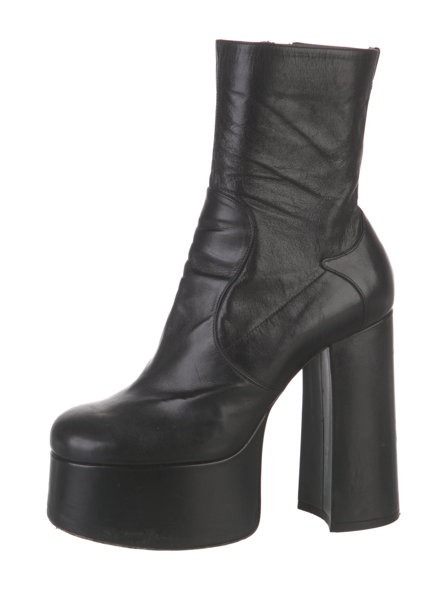 Saint Laurent Leather Boots