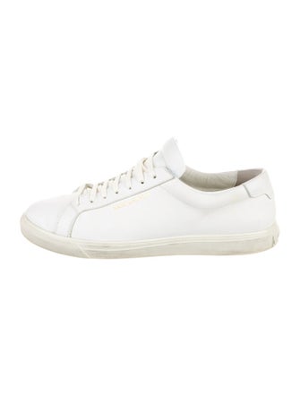 Saint Laurent Leather Sneakers