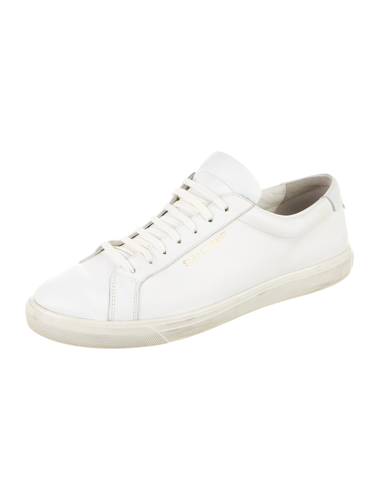 Saint Laurent Leather Sneakers