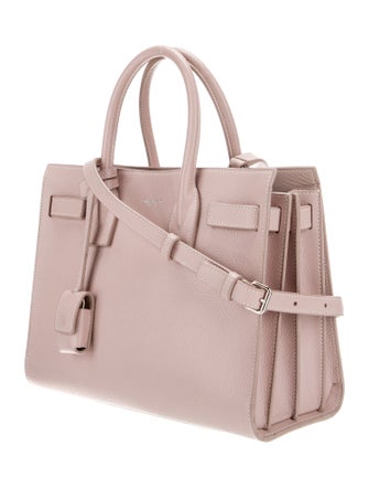 Saint Laurent Leather Sac De Jour Baby