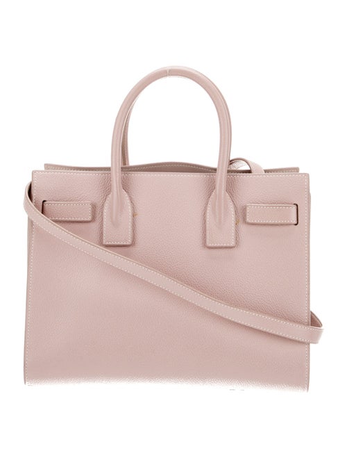 Saint Laurent Leather Sac De Jour Baby