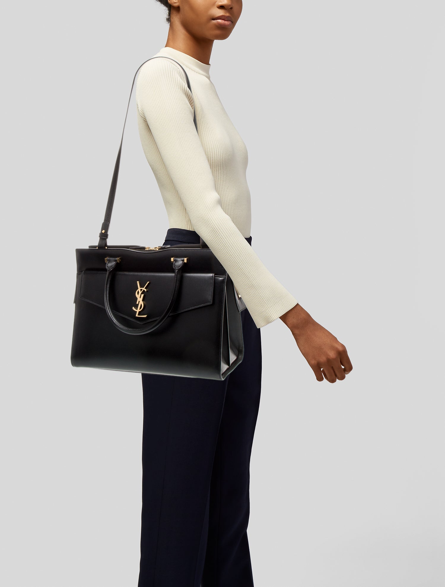 Saint Laurent Leather Uptown