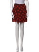 Saint Laurent Printed Mini Skirt