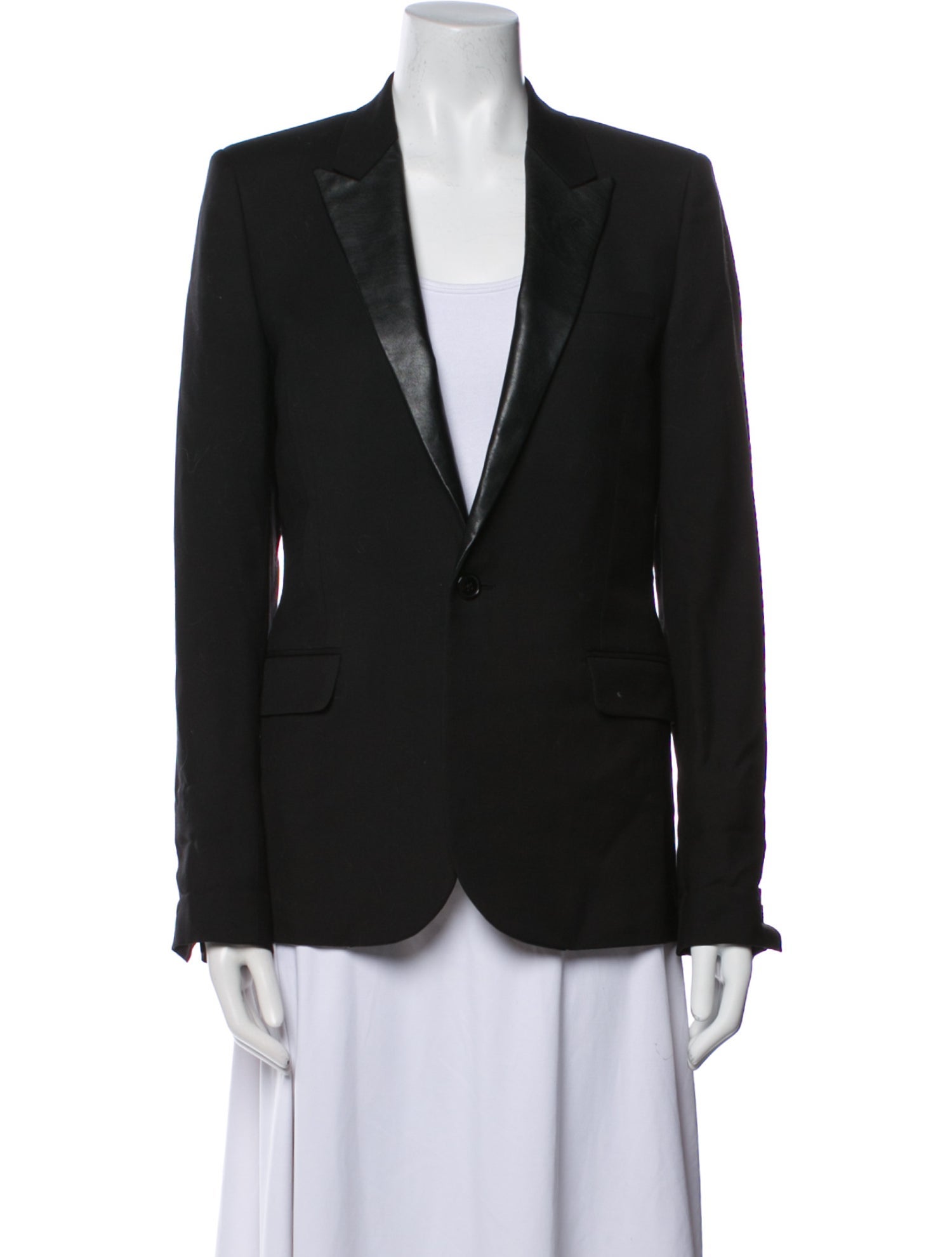 Saint Laurent Virgin Wool Blazer