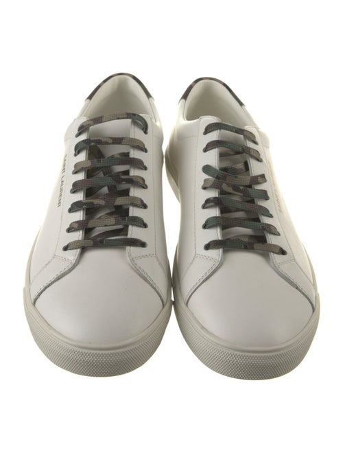 Saint Laurent Leather Sneakers