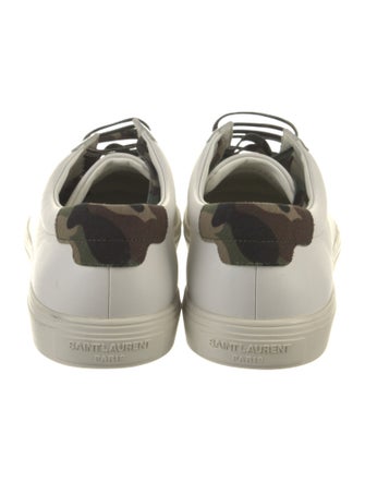 Saint Laurent Leather Sneakers