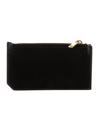 Saint Laurent Leather Card Holder