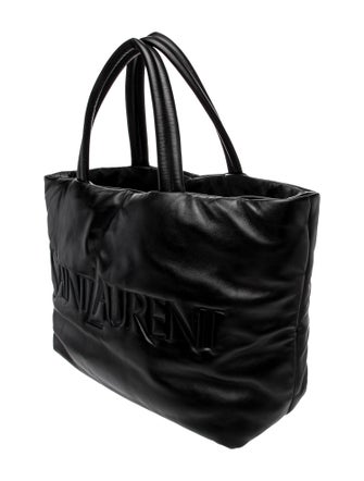 Saint Laurent Leather Puffer 2023