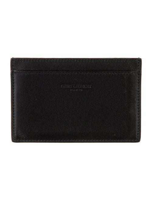 Saint Laurent Leather Card Holder