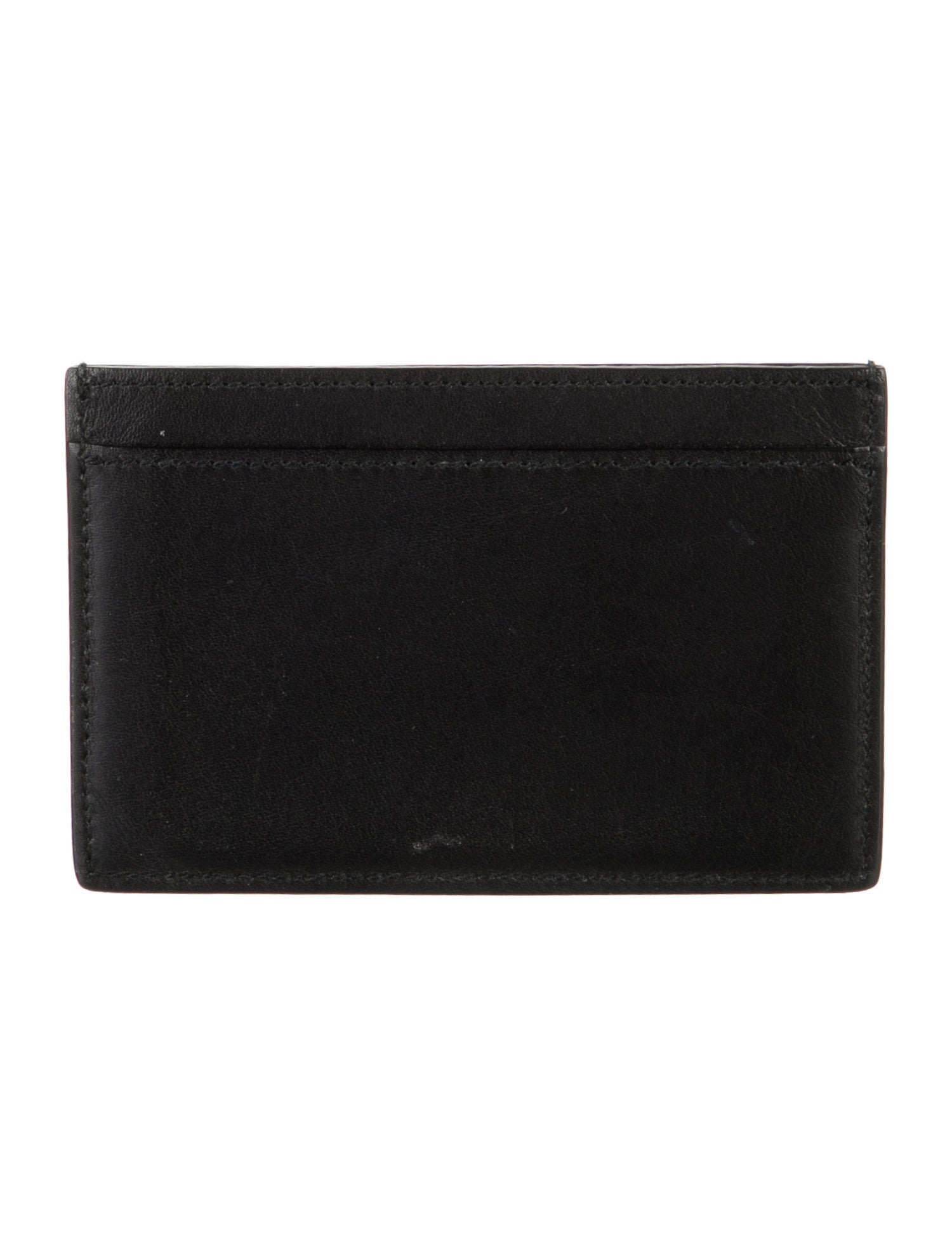 Saint Laurent Leather Card Holder