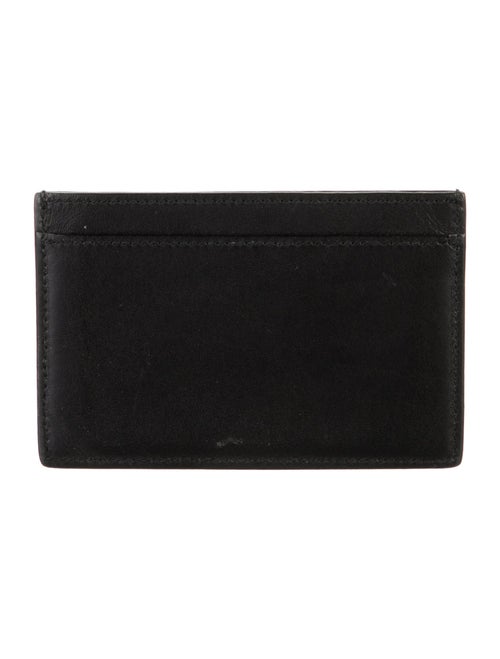 Saint Laurent Leather Card Holder