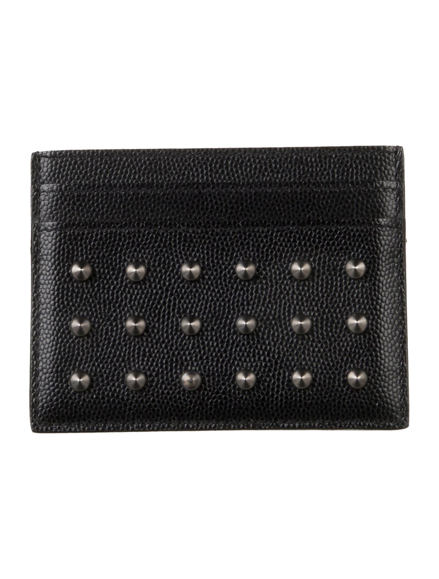 Saint Laurent 2015 Leather Card Holder