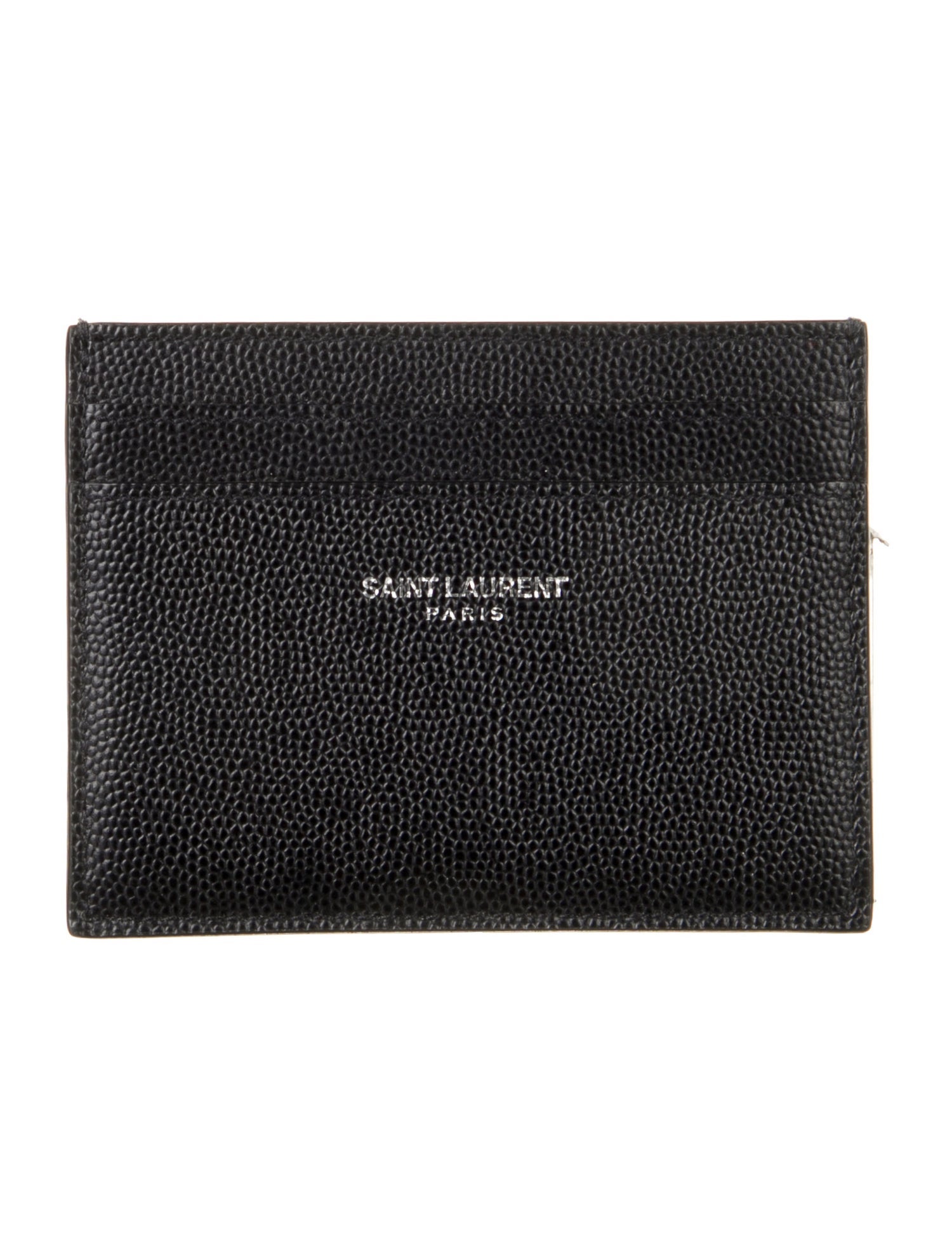 Saint Laurent 2016 Signature Logo Card Holder