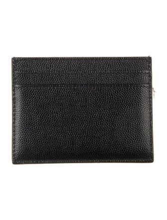 Saint Laurent 2016 Signature Logo Card Holder
