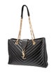 Saint Laurent Chevron Classic Tote