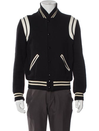 Saint Laurent 2015 Teddy Varsity Jacket
