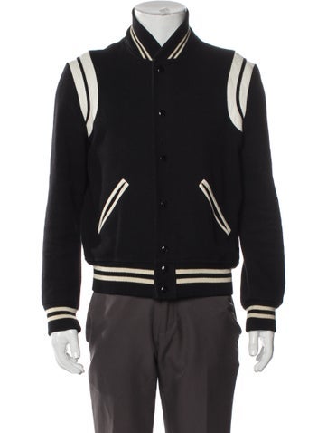 Saint Laurent Outerwear 2015 Teddy Varsity Jacket Us36, It46 | S