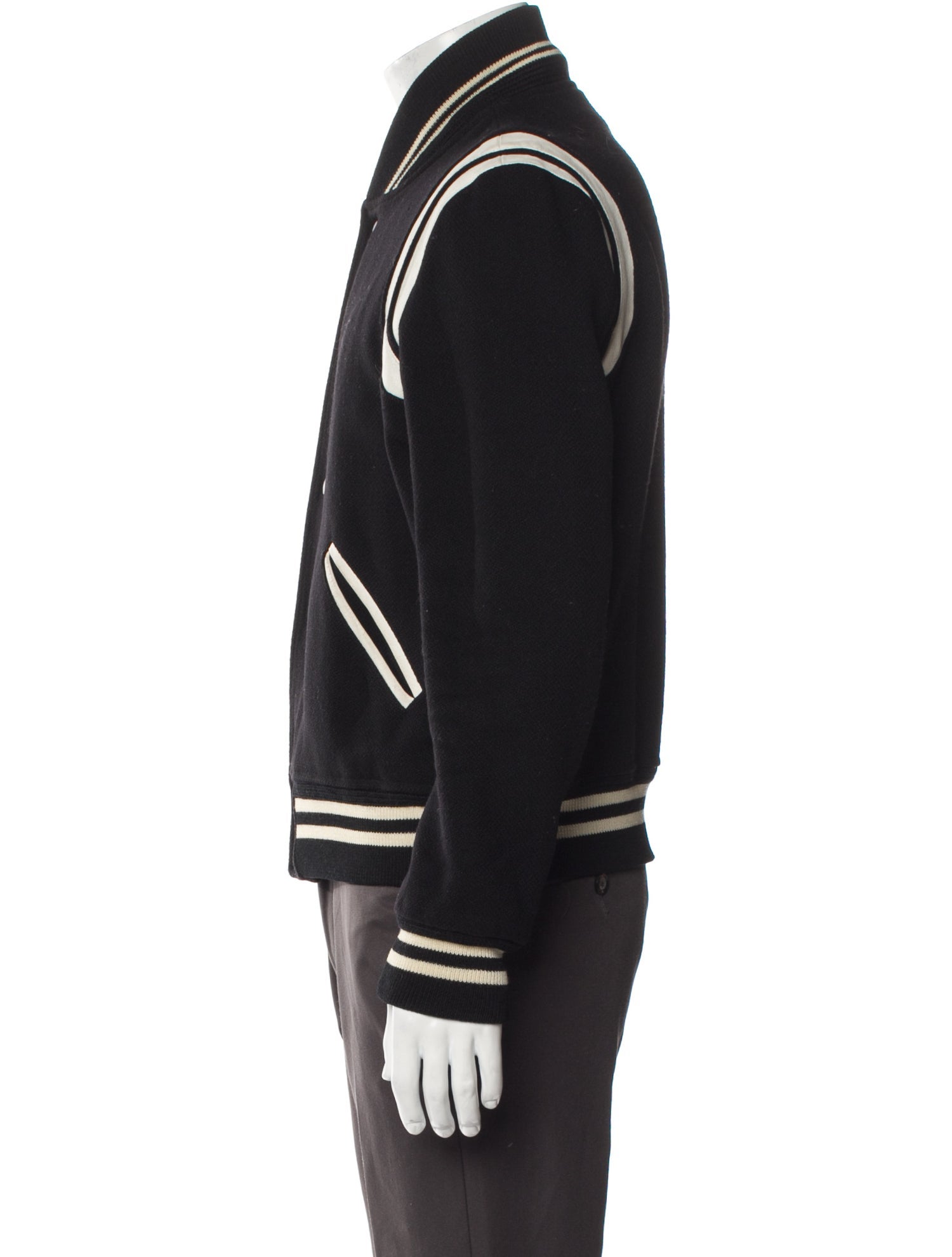 Saint Laurent 2015 Teddy Varsity Jacket