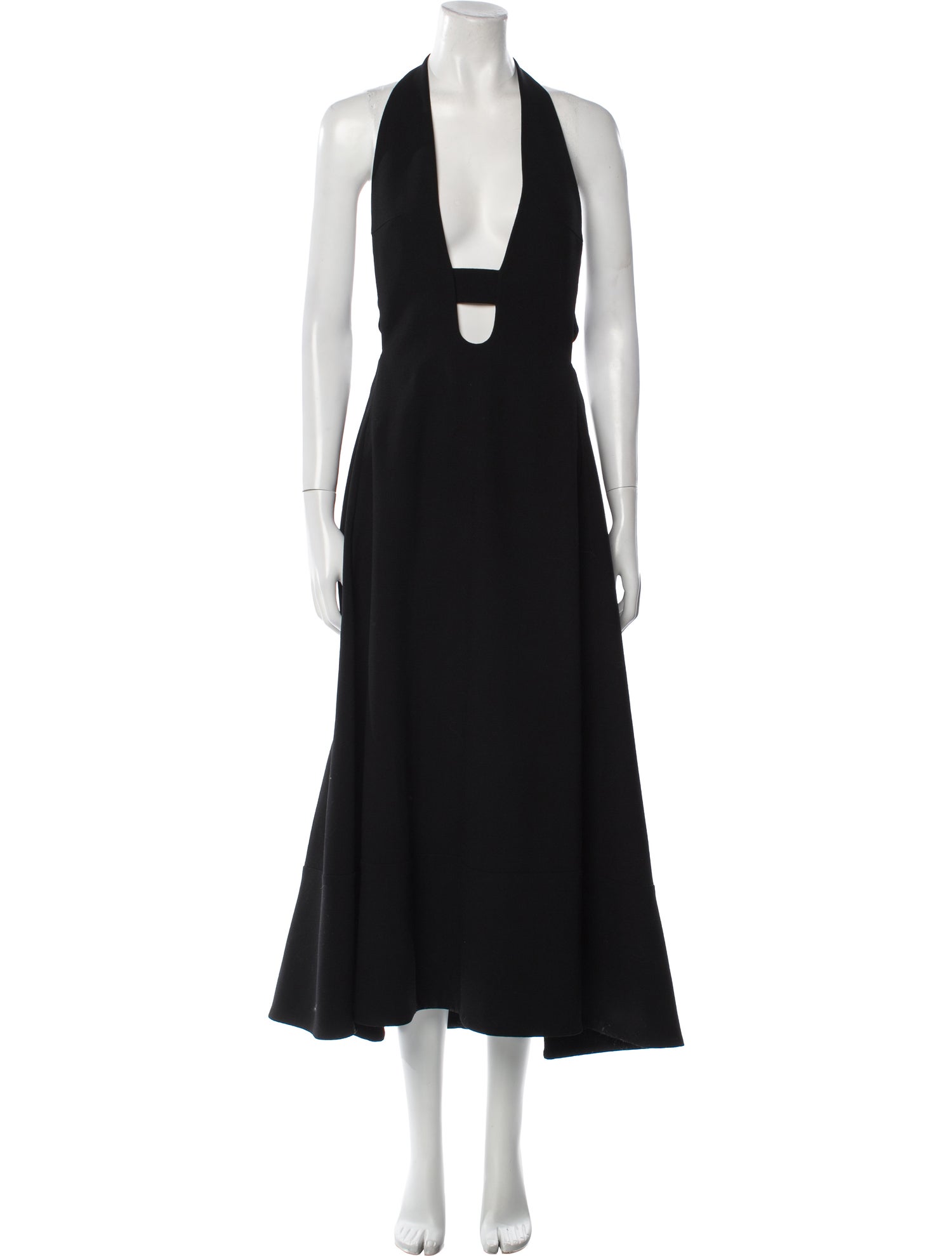 Saint Laurent Wool Long Dress w/ Tags