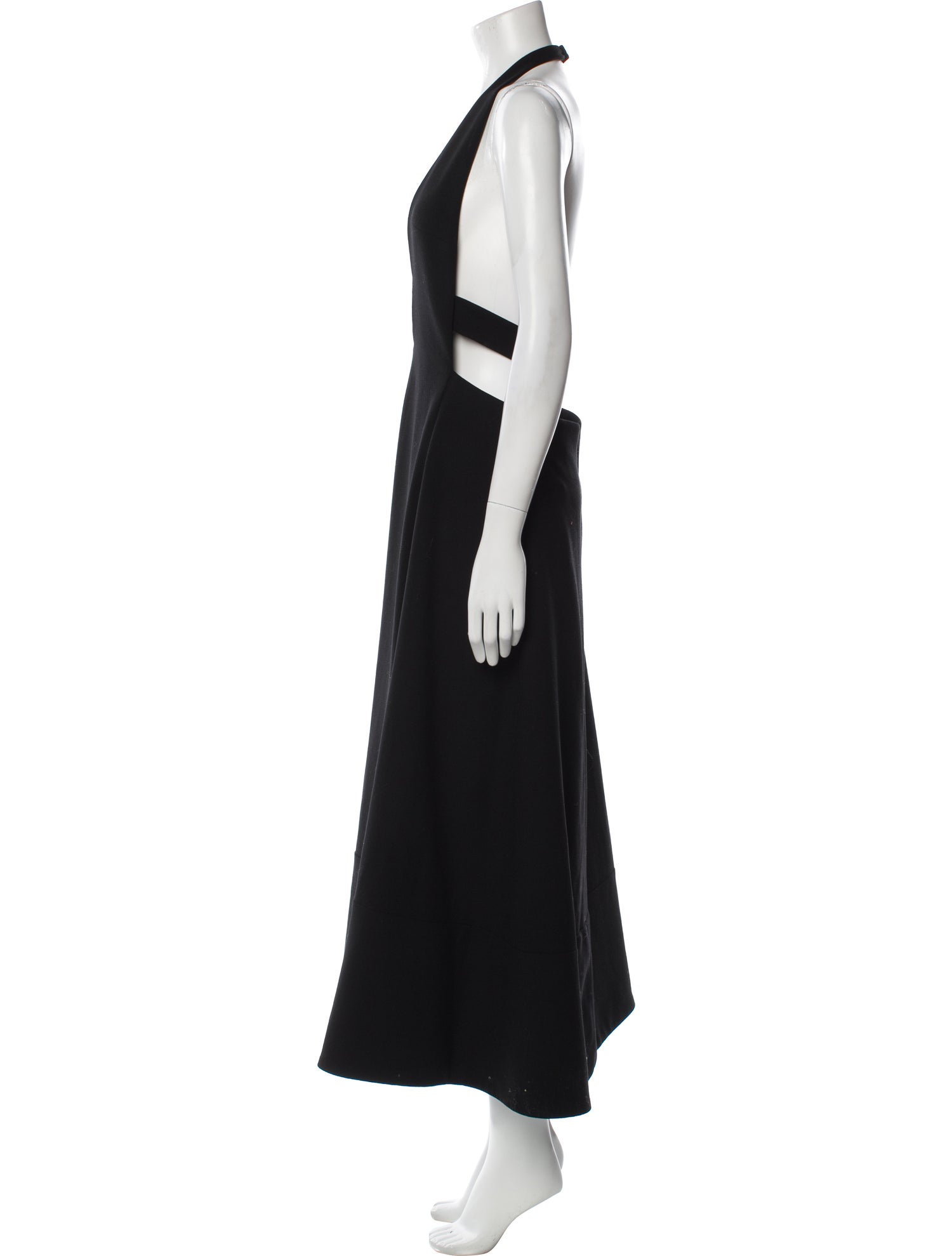 Saint Laurent Wool Long Dress w/ Tags