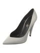 Saint Laurent Leather Crystal Embellishments Pumps