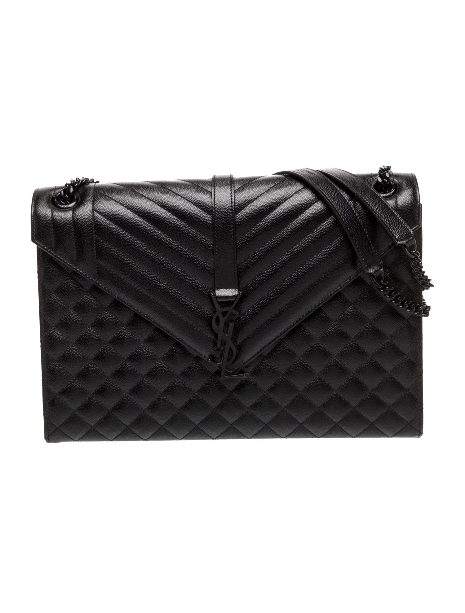 Saint Laurent Quilted Envelope Large