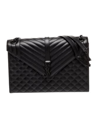Saint Laurent Quilted Envelope Large
