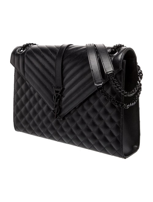 Saint Laurent Quilted Envelope Large