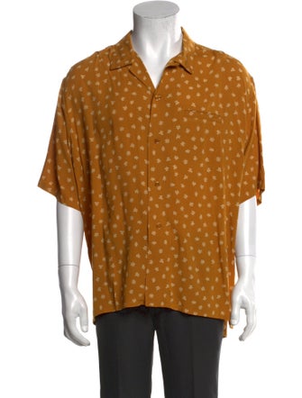 Saint Laurent 2020 Floral Print Shirt