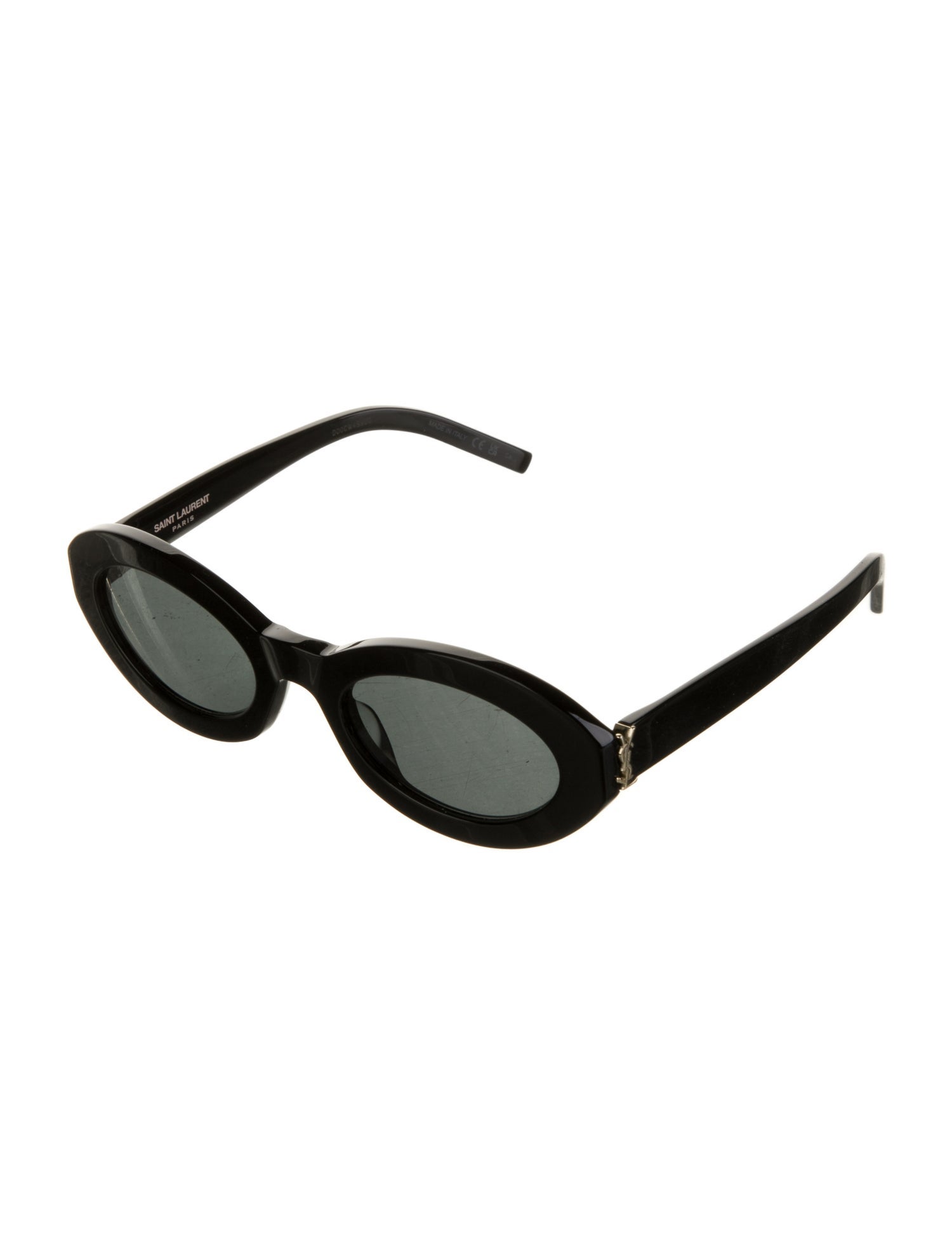 Saint Laurent Mask Round Sunglasses