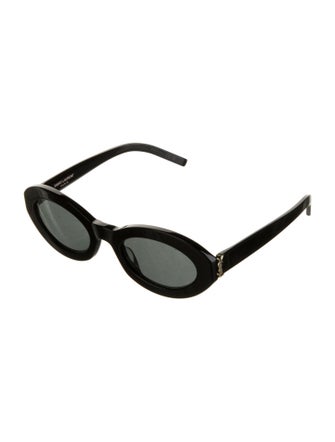 Saint Laurent Mask Round Sunglasses