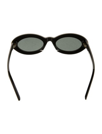 Saint Laurent Mask Round Sunglasses