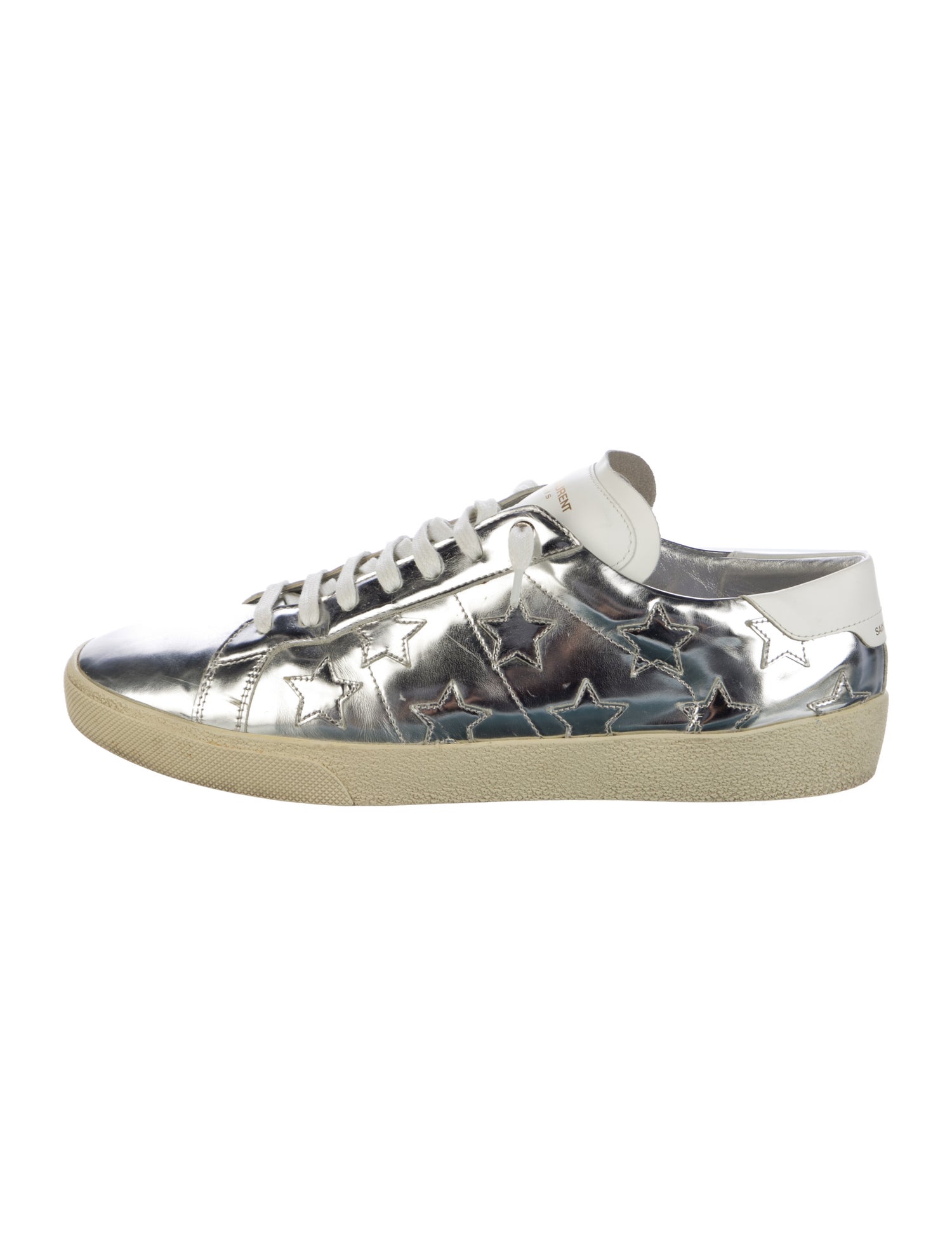 Saint Laurent Leather Sneakers