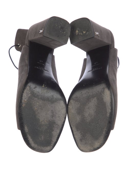 Saint Laurent Suede Gladiator Sandals