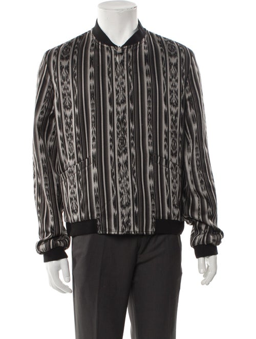 Saint Laurent 2017 Printed Bomber Jacket