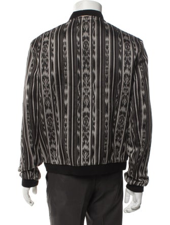 Saint Laurent 2017 Printed Bomber Jacket