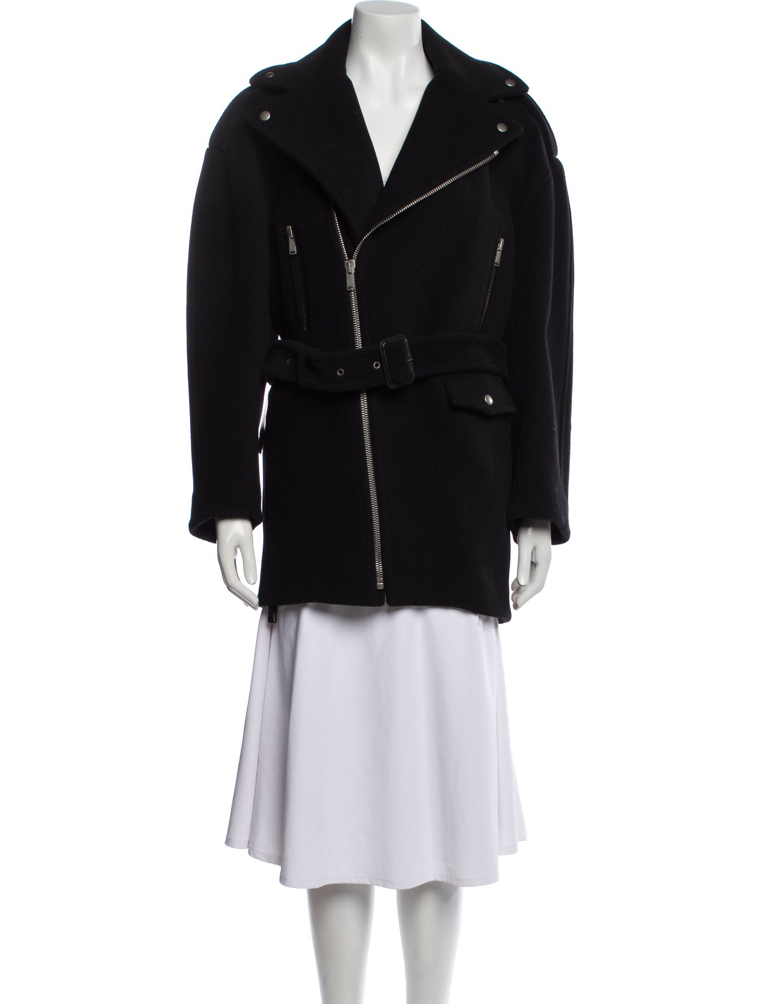 Saint Laurent Wool Trench Coat w/ Tags