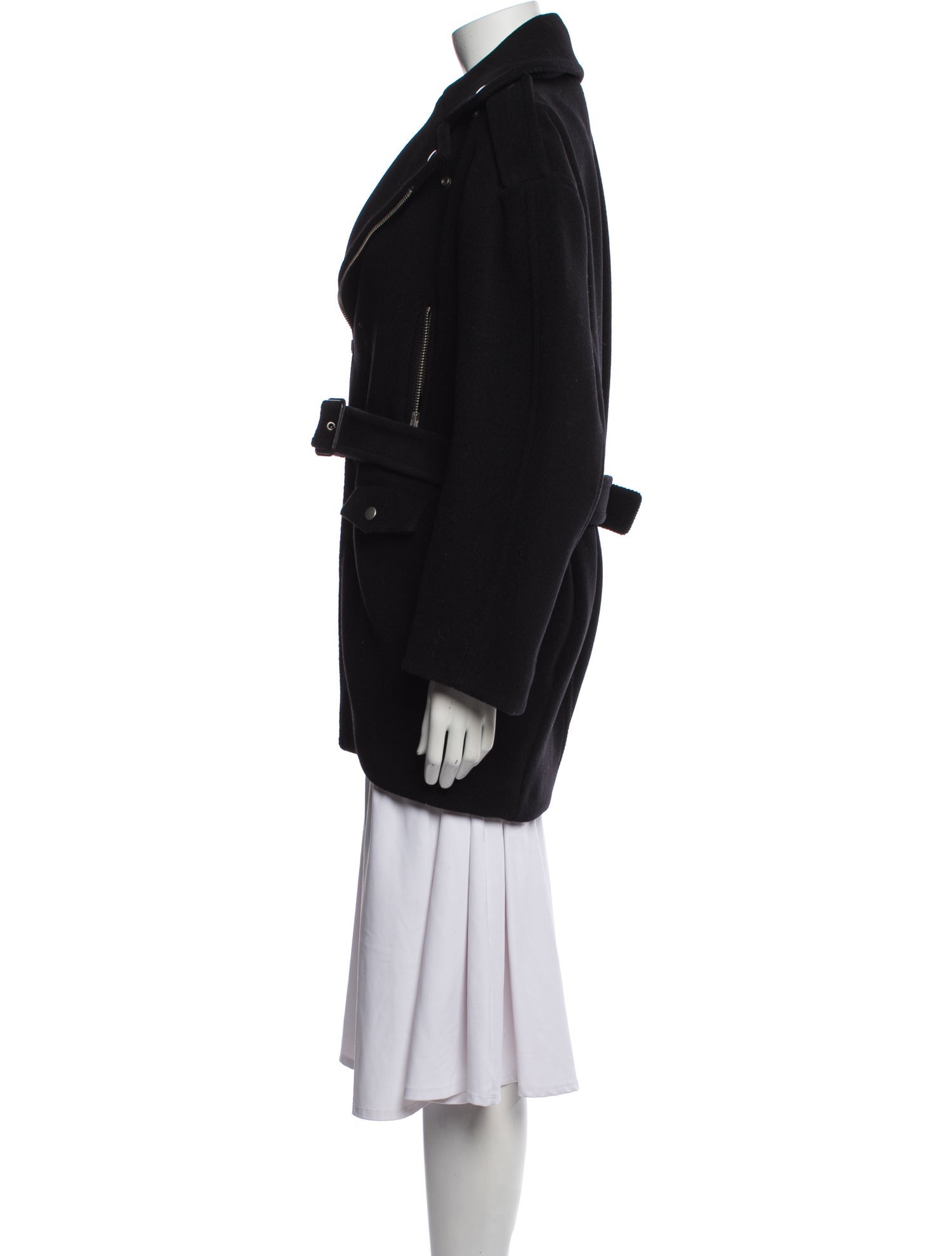 Saint Laurent Wool Trench Coat w/ Tags