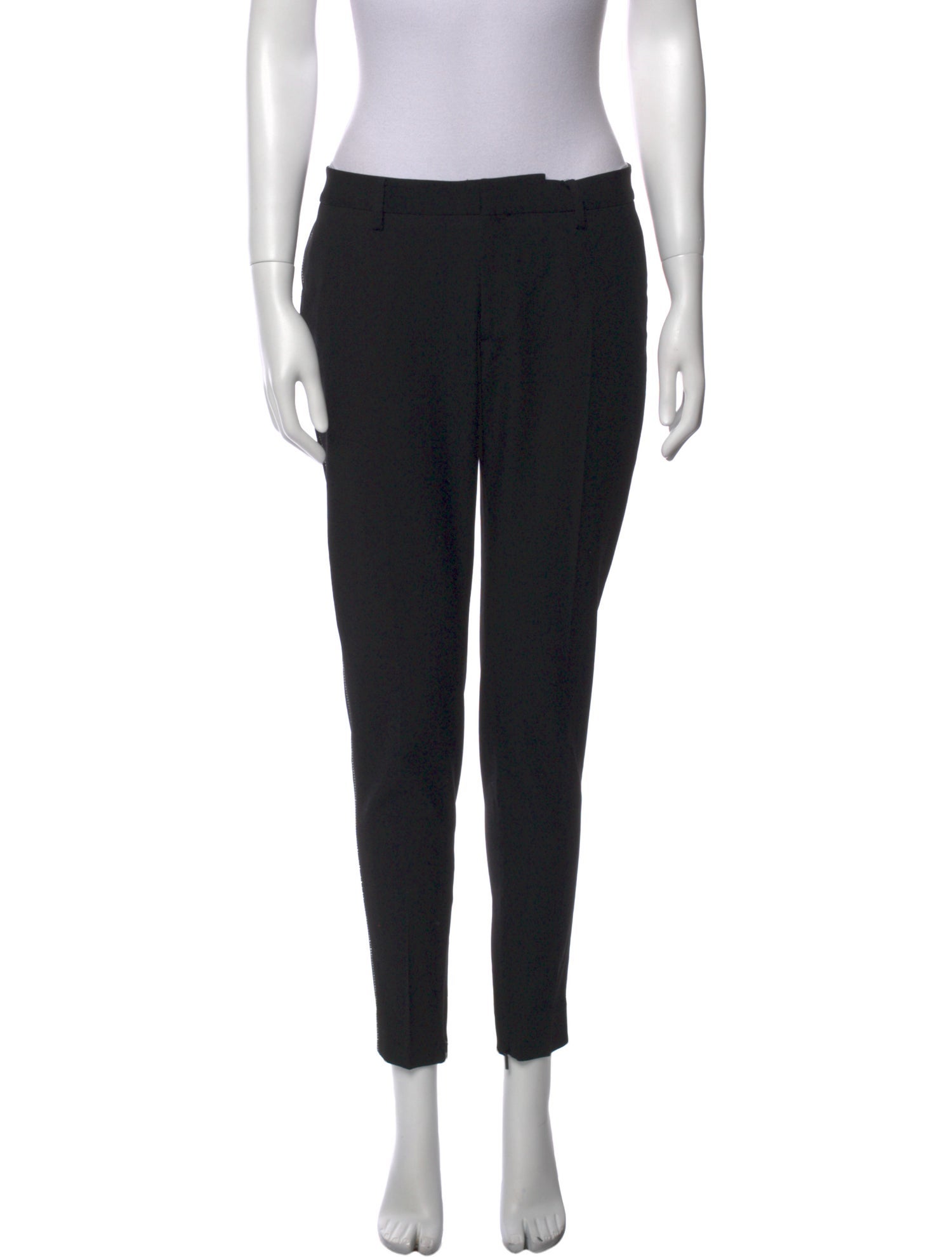 Saint Laurent Virgin Wool Skinny Leg Pants w/ Tags