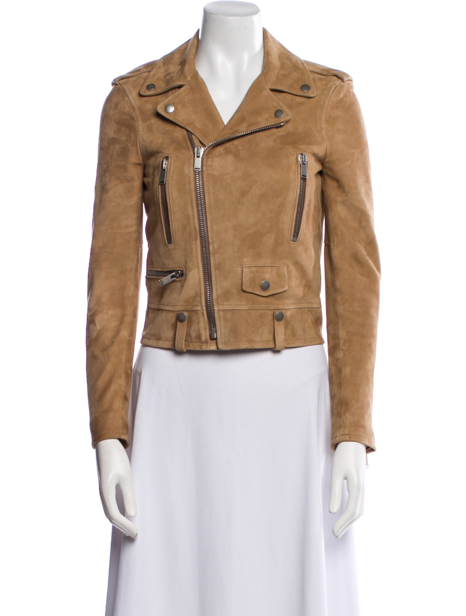 Saint Laurent Leather Biker Jacket