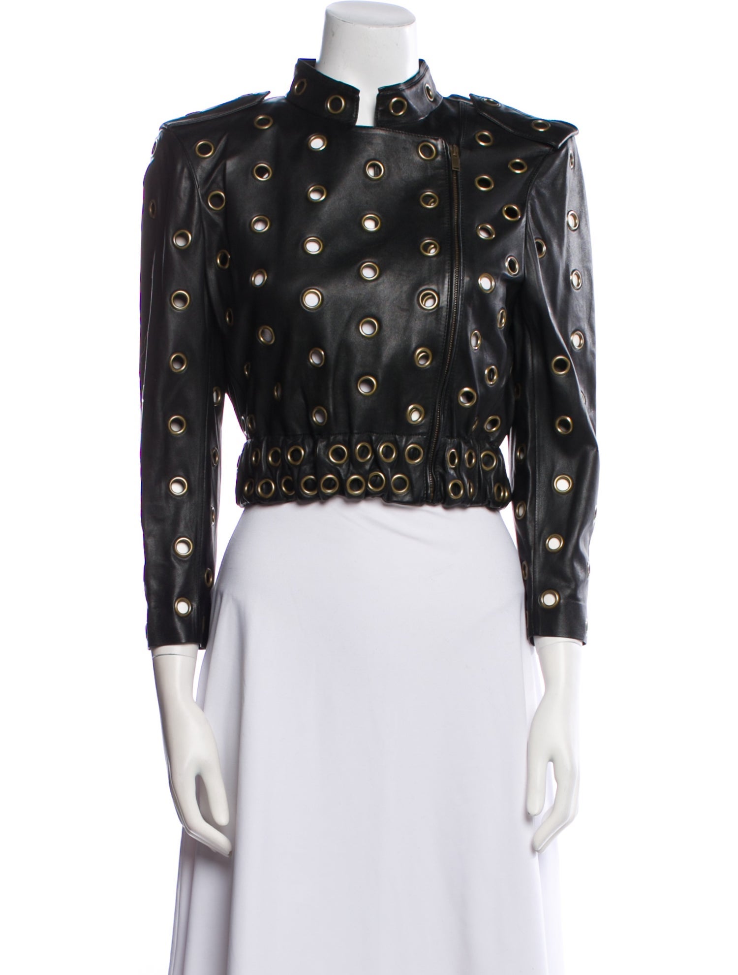 Saint Laurent Leather Biker Jacket